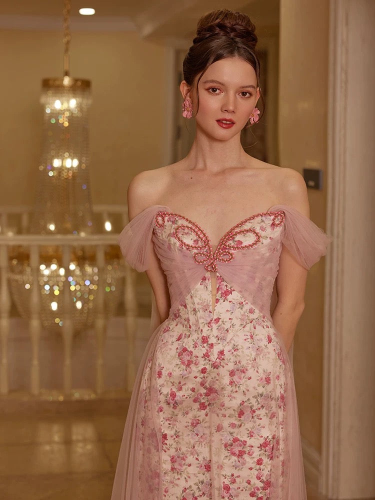 Rosalie Floral Tulle Dress